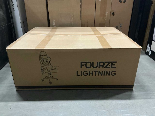 Fourze lightning gaming chair - afbeelding 2 van  3