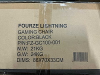 Fourze lightning gaming chair - afbeelding 3 van  3