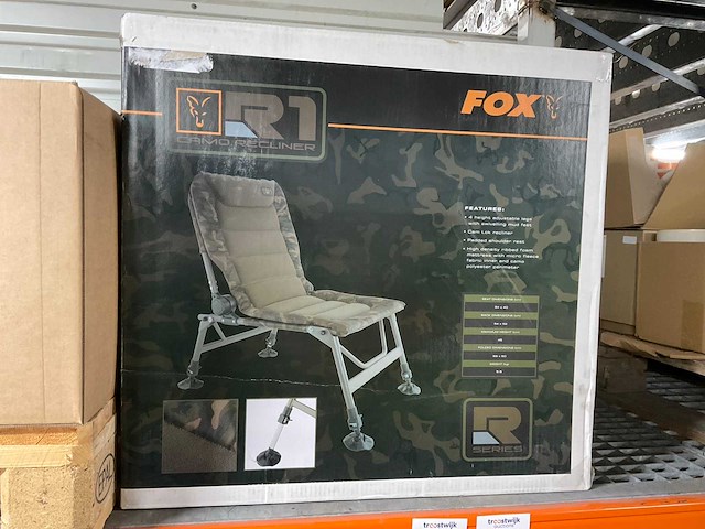 Fox international visstoel (2x) - afbeelding 1 van  2