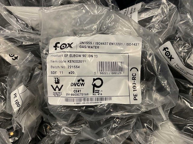 Fox partij elektrolas fittingen - afbeelding 3 van  9