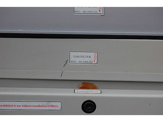 Foxrays - 2015 - sra-500 xl/xp - laserdamp afzuigunit - afbeelding 13 van  16