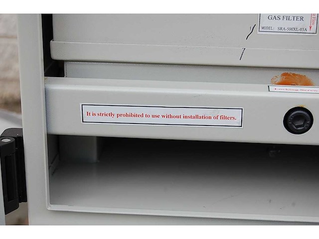 Foxrays - 2015 - sra-500 xl/xp - laserdamp afzuigunit - afbeelding 14 van  16