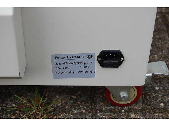 Foxrays - 2015 - sra-500 xl/xp - laserdamp afzuigunit - afbeelding 7 van  16