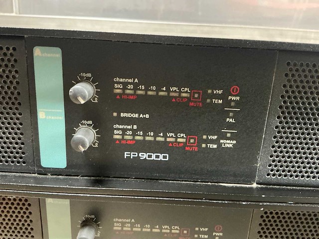 Fp series fp9000 versterker (3x) - afbeelding 3 van  4