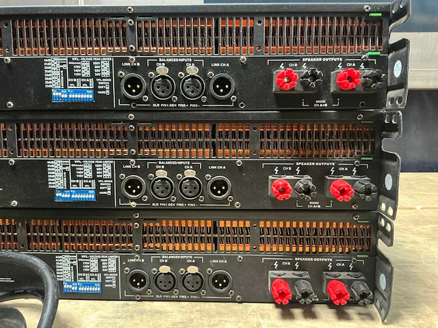 Fp series fp9000 versterker (3x) - afbeelding 4 van  4