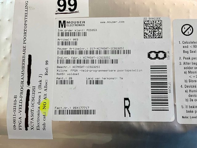 Fpga field programmable gate array (498x) - afbeelding 2 van  5