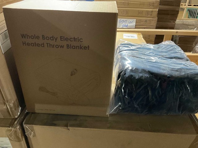 Fpk1813a electric heated throw blanket (12x) - afbeelding 2 van  2