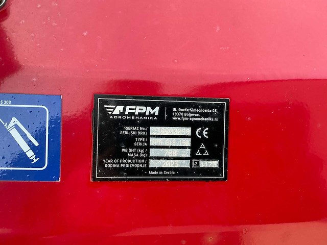 Fpm 618 190 / bm 200pro klepelmaaier - afbeelding 3 van  23