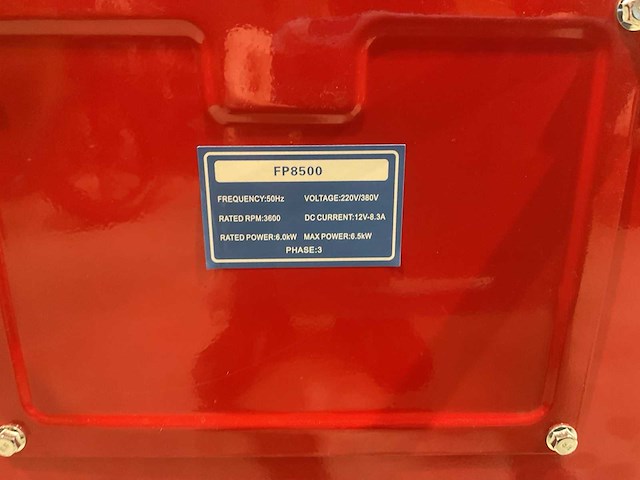 Fpower - fp8500 - stroomgenerator - afbeelding 16 van  28
