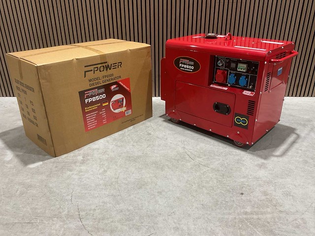 Fpower - fp8500 - stroomgenerator - afbeelding 7 van  37