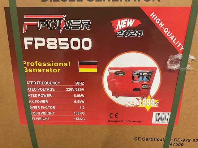 Fpower - fp8500 - stroomgenerator - afbeelding 23 van  57