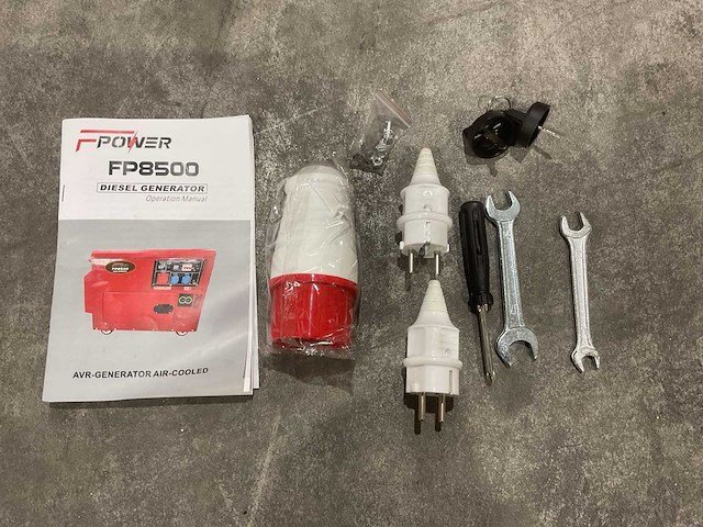 Fpower - fp8500 - stroomgenerator - afbeelding 60 van  60