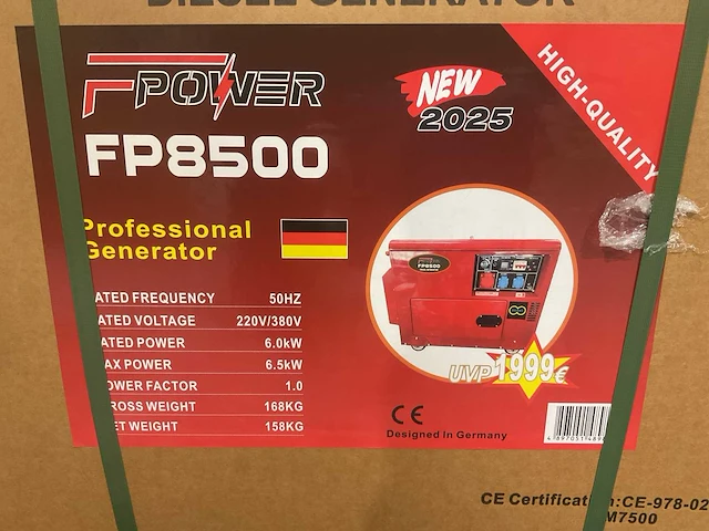 Fpower - fp8500 - stroomgenerator - afbeelding 22 van  60