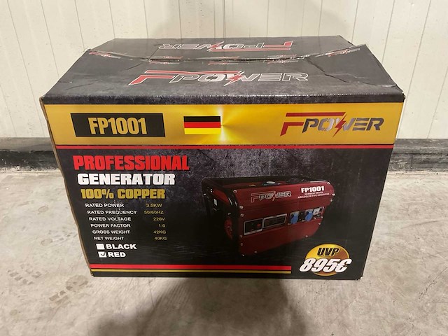 Fpower fp1001 3,5kw stroomgenerator - afbeelding 31 van  50