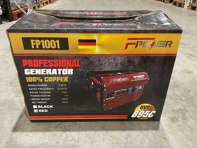Fpower fp1001 3,5kw stroomgenerator - afbeelding 8 van  34