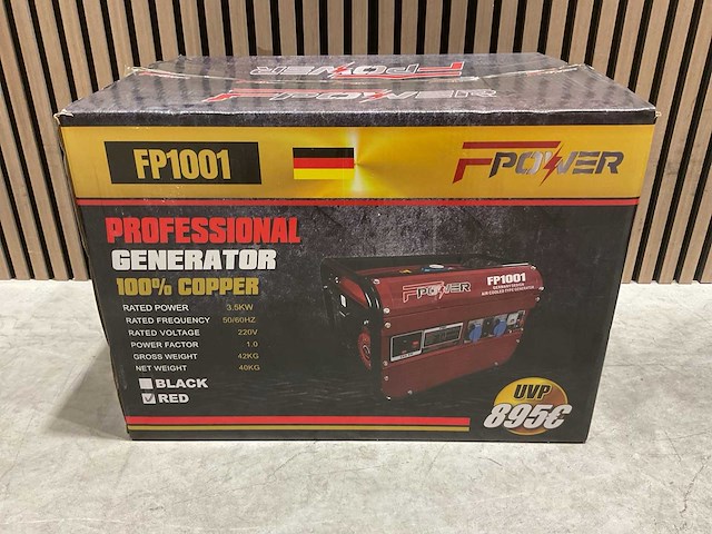 Fpower fp1001 3,5kw stroomgenerator - afbeelding 12 van  41