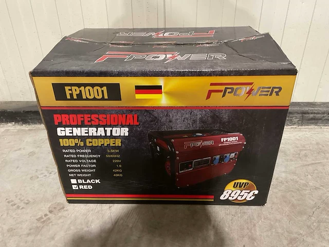 Fpower fp1001 3,5kw stroomgenerator - afbeelding 32 van  52