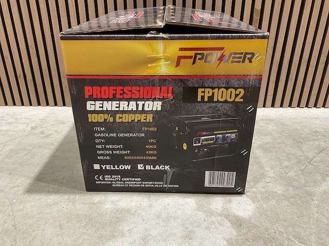 Fpower fp1002 met accu 3,5kw stroomgenerator - afbeelding 12 van  33