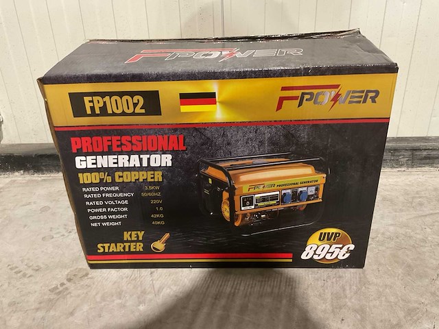 Fpower fp1002 met accu 3,5kw stroomgenerator - afbeelding 26 van  40