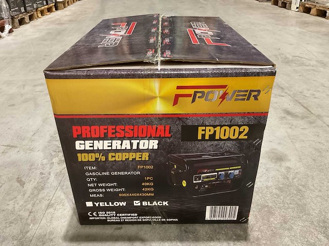 Fpower fp1002 met accu 3,5kw stroomgenerator - afbeelding 9 van  16