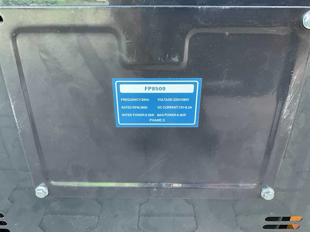 Fpower fp8500 stroomgenerator - afbeelding 3 van  12