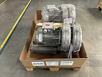 Fpz, bonora, hitop motor - partij industriële zijkanaalventilatoren / vacuümblowers met elektromotoren