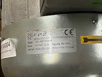Fpz, bonora, hitop motor - partij industriële zijkanaalventilatoren / vacuümblowers met elektromotoren - afbeelding 2 van  8