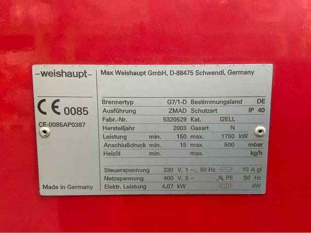 Fr. + bay 18 bar stoomketel - afbeelding 11 van  18