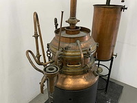 Fr. d'hondt - decoratieve antieke distilleerketel - afbeelding 4 van  12