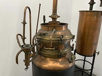 Fr. d'hondt - decoratieve antieke distilleerketel - afbeelding 6 van  12