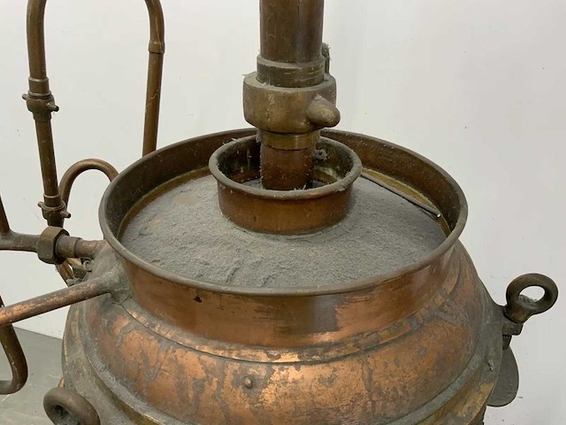 Fr. d'hondt - decoratieve antieke distilleerketel - afbeelding 10 van  12