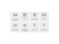 Fractal design mood small form factor (sff) grijs - afbeelding 4 van  4