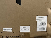 Fractal design north white tg clear tint - afbeelding 2 van  3