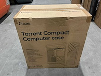 Fractal design torrent compact rgb black tg light tint - afbeelding 2 van  3