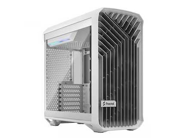 Fractal design torrent compact white tg clear tint - afbeelding 1 van  3