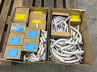 Fraenkische diverse pvc bochten en koppelstukken (500x) - afbeelding 1 van  8