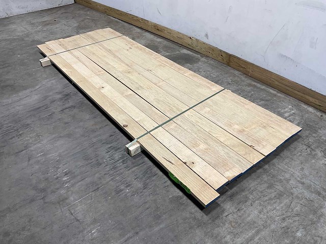 Fraké plank - 275x10,5x2,3 cm (9x) - afbeelding 1 van  7