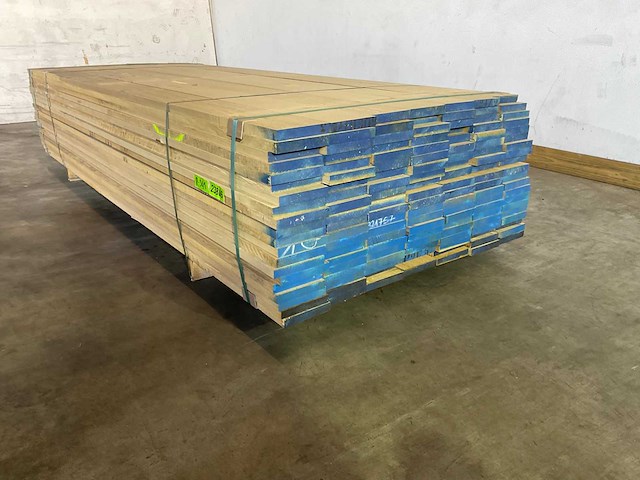 Fraké plank - 275x15,5x2,3 cm (40x) - afbeelding 4 van  6