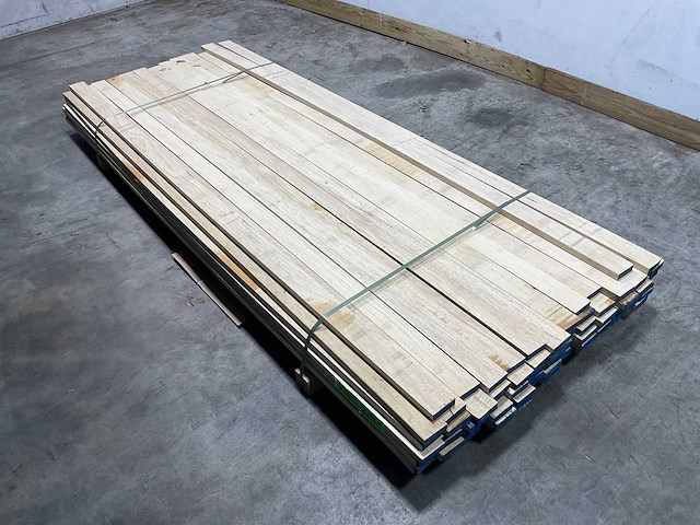 Fraké plank - 275x7,5x2,3 cm (79x) - afbeelding 1 van  7