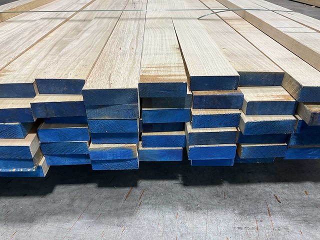 Fraké plank - 275x7,5x2,3 cm (79x) - afbeelding 6 van  7
