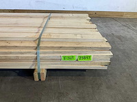 Fraké plank - 275x7,5x2,3 cm (79x) - afbeelding 3 van  3