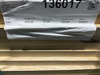 Fraké plank - 305x15,5x2,3 cm (40x) - afbeelding 8 van  8