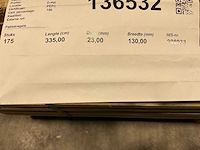 Fraké plank - 335x13x2,3 cm (50x) - afbeelding 8 van  8