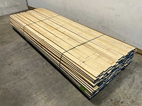 Fraké plank - 335x7,5x2,3 cm (75x) - afbeelding 1 van  7