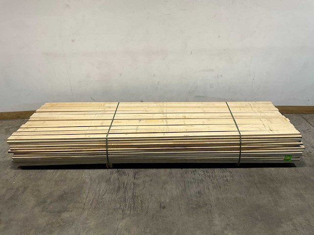 Fraké plank - 335x7,5x2,3 cm (75x) - afbeelding 2 van  7