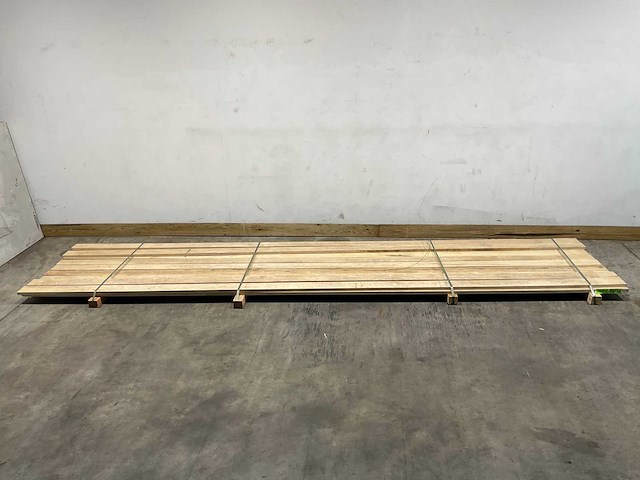 Fraké plank - 455x10,5x2,3 cm (13x) - afbeelding 2 van  7