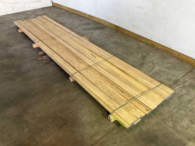Fraké plank - 455x10,5x2,3 cm (13x) - afbeelding 1 van  4