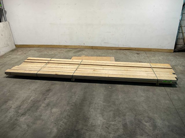 Fraké plank - 455x15,5x2,3 cm (25x) - afbeelding 2 van  7