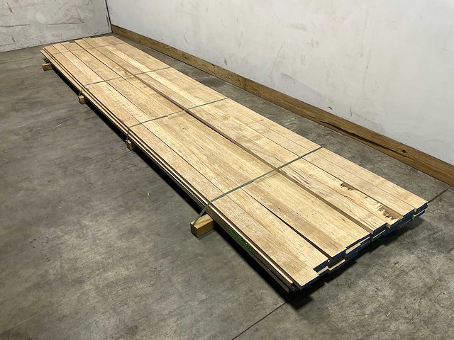 Fraké plank - 485x10,5x2,3 cm (34x) - afbeelding 1 van  7