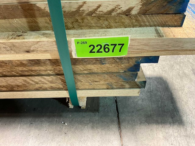 Fraké plank - 485x15,5x2,3 cm (18x) - afbeelding 7 van  7